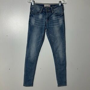 Departwest Trouper Skinny Jeans Mens 26R Blue Medium Wash Denim